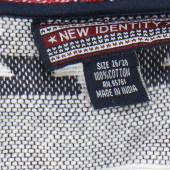 NEW IDENTITY Stars and Stripes Cardigan Sweater - Picture 3 of 7